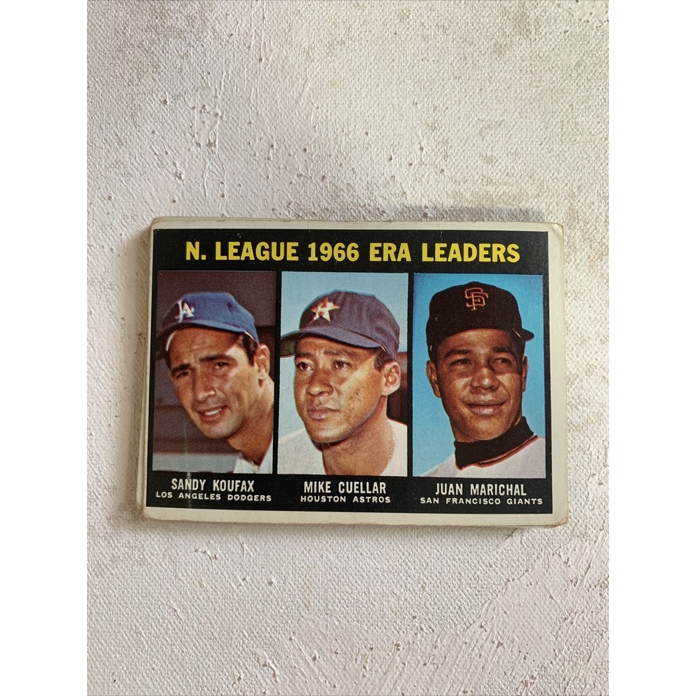 1967 Topps AL and NL Leaders #233-244 12 Cards